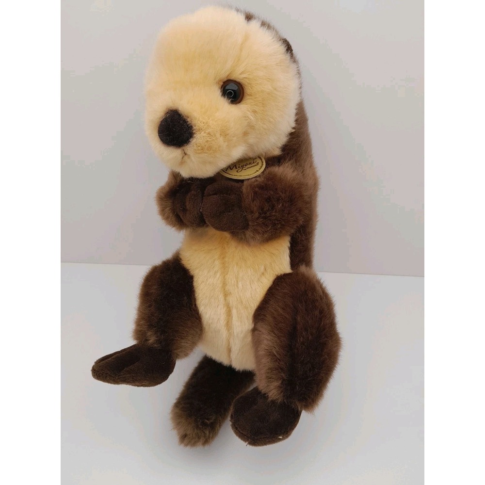 Aurora Miyoni Sea Otter Plush 9" Realistic Stuffed Animal Toy